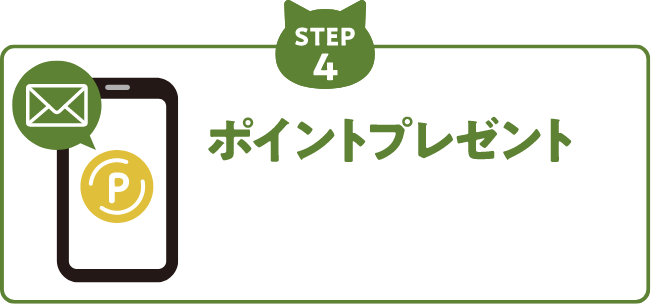 ポイントプレゼント